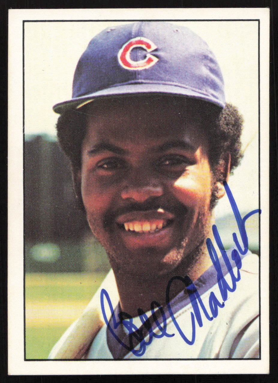 Bill Madlock Autographed 1975-76 SSPC Card #309 Chicago Cubs SKU #258759