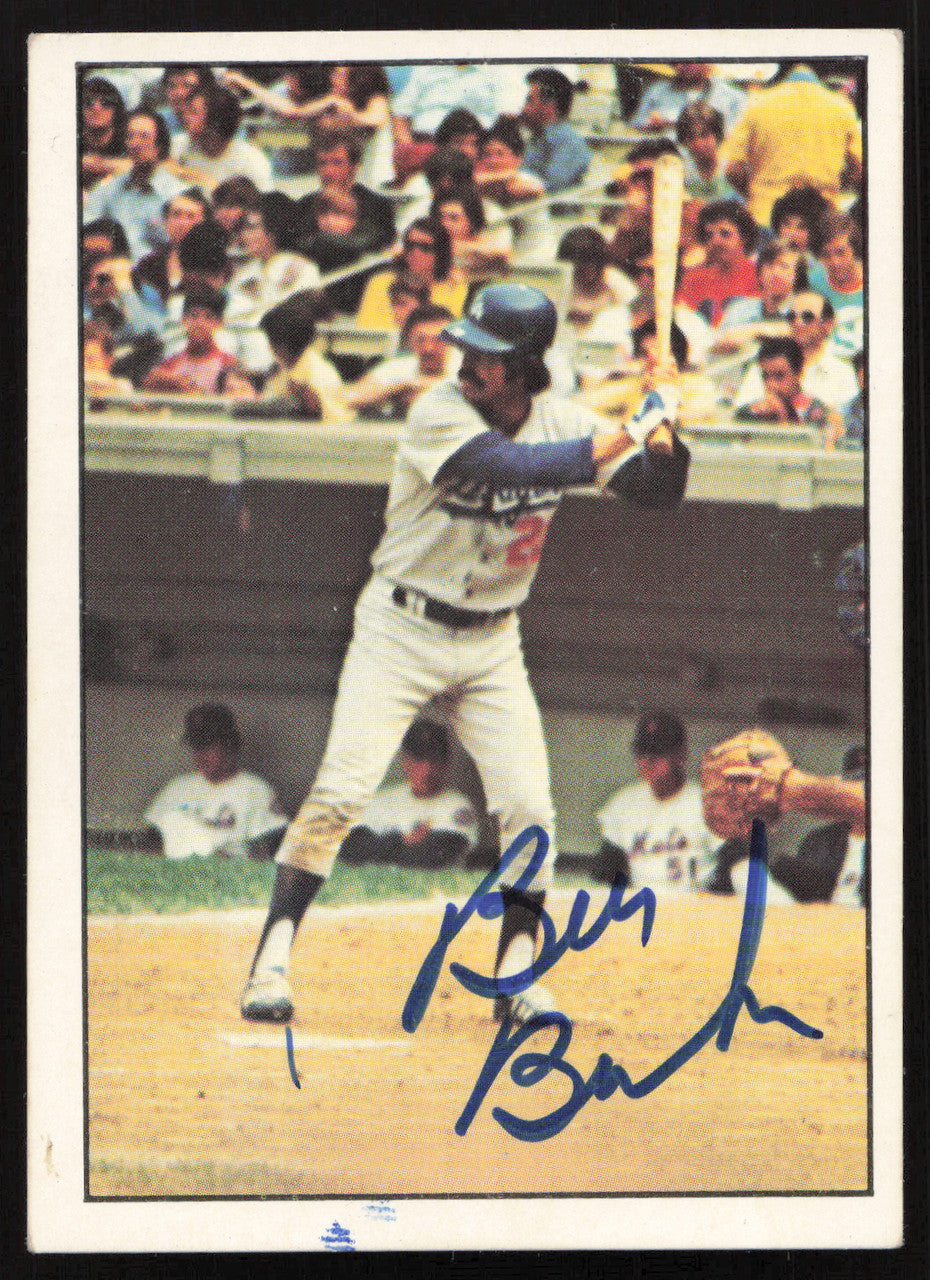 Bill Buckner Autographed 1975-76 SSPC Card #91 Los Angeles Dodgers SKU #258774