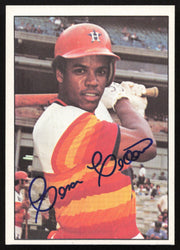 Cesar Cedeno Autographed 1975-76 SSPC Card #63 Houston Astros SKU #258775