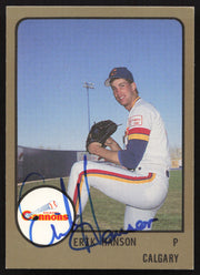Erik Hanson Autographed 1988 ProCards Rookie Card #786 Seattle Mariners SKU #258818