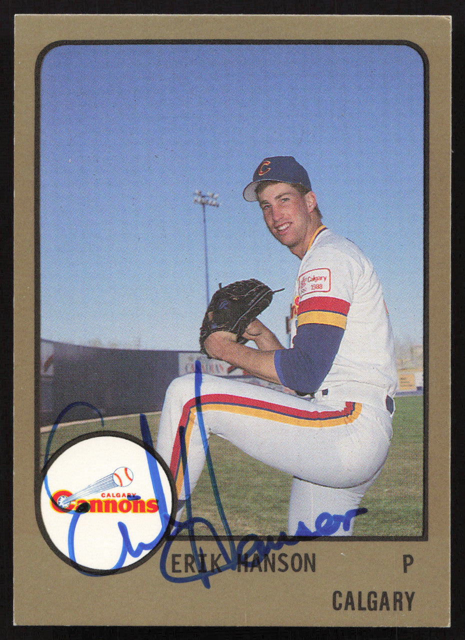 Erik Hanson Autographed 1988 ProCards Rookie Card #786 Seattle Mariners SKU #258818