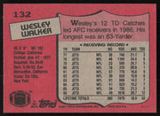 Wesley Walker Autographed 1987 Topps Card #132 New York Jets SKU #258868