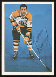 John Johnny Bucyk Autographed 1981 TCMA Card #5 Boston Bruins SKU #258871