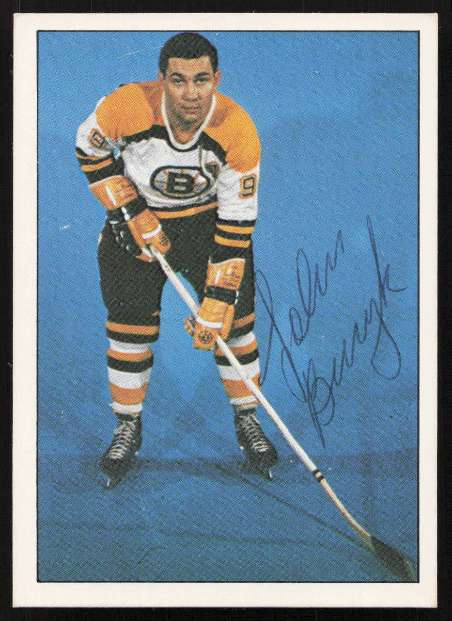 John Johnny Bucyk Autographed 1981 TCMA Card #5 Boston Bruins SKU #258871