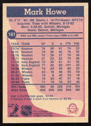 Mark Howe Autographed 1984-85 O-Pee-Chee Card #161 Philadelphia Flyers SKU #258874