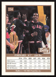 Billy Thompson Autographed 1990-91 Skybox Card #154 Miami Heat SKU #258950