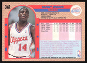 Randy Woods Autographed 1992-93 Fleer Card #361 Los Angeles Clippers SKU #258959