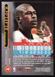 Mookie Blaylock Autographed 1996-97 Stadium Club Card #58 Atlanta Hawks SKU #258970