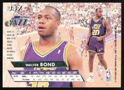 Walter Bonds Autographed 1992-93 Fleer Ultra Rookie Card #347 Utah Jazz SKU #259030
