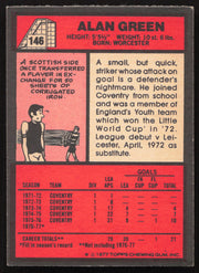Alan Green Autographed 1977 Topps Card #146 Coventry SKU #259057