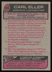 Carl Eller Autographed 1977 Topps Card #385 Minnesota Vikings SKU #259169