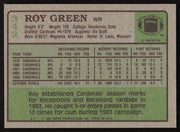 Roy Green Autographed 1984 Topps Card #342 St. Louis Cardinals "To Bryan" SKU #259246