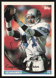 Eugene Robinson Autographed 1994 Topps Card #164 Seattle Seahawks SKU #259382