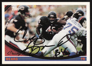 Craig Heyward Autographed 1994 Topps Card #79 Chicago Bears SKU #259385