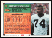 Nolan Harrison Autographed 1994 Topps Card #62 Los Angeles Raiders SKU #259389