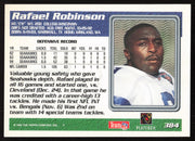 Rafael Robinson Autographed 1995 Topps Card #384 Seattle Seahawks SKU #259391