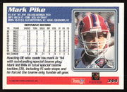 Mark Pike Autographed 1995 Topps Card #344 Buffalo Bills SKU #259392