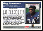 Ray Buchanan Autographed 1995 Topps Card #79 Indianapolis Colts SKU #259396