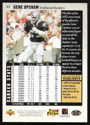 Gene Upshaw Autographed 1997 Upper Deck Legends Card #65 Oakland Raiders SKU #259420