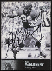 Hugh McElhenny Autographed 1997 Upper Deck Legends Card #33 San Francisco 49ers SKU #259449