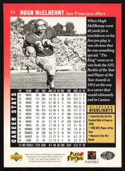 Hugh McElhenny Autographed 1997 Upper Deck Legends Card #33 San Francisco 49ers SKU #259449