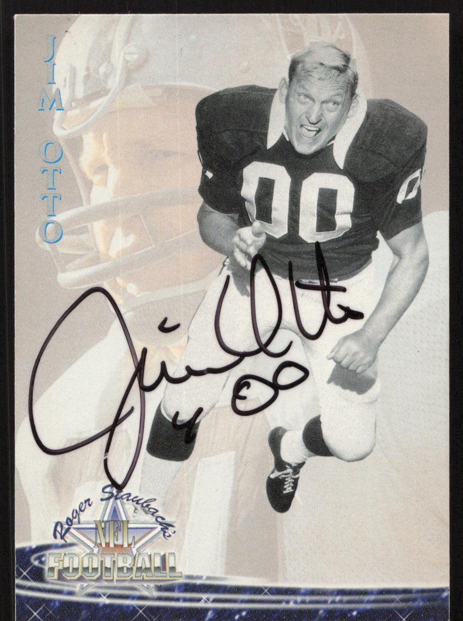 Jim Otto Autographed 1994 Ted Williams Card #47 Oakland Raiders SKU #259451