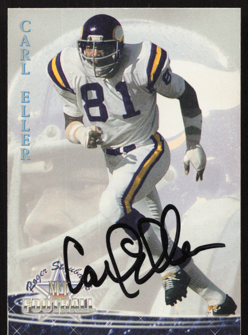 Carl Eller Autographed 1994 Ted Williams Card #33 Minnesota Vikings SKU #259458
