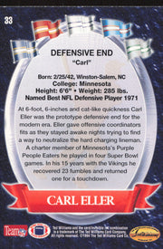 Carl Eller Autographed 1994 Ted Williams Card #33 Minnesota Vikings SKU #259458