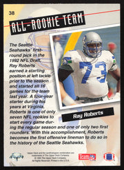 Ray Roberts Autographed 1993 Upper Deck Card #38 Seattle Seahawks SKU #259516