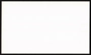 Jocko Conlan Autographed 3x5 Index Card Umpire SKU #259560