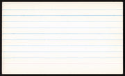 Joe Cronin Autographed 3x5 Index Card Boston Red Sox SKU #259563