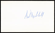 Carl Hubbell Autographed 3x5 Index Card New York Giants SKU #259597