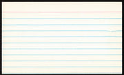 Carl Hubbell Autographed 3x5 Index Card New York Giants SKU #259598