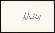 Carl Hubbell Autographed 3x5 Index Card New York Giants SKU #259600