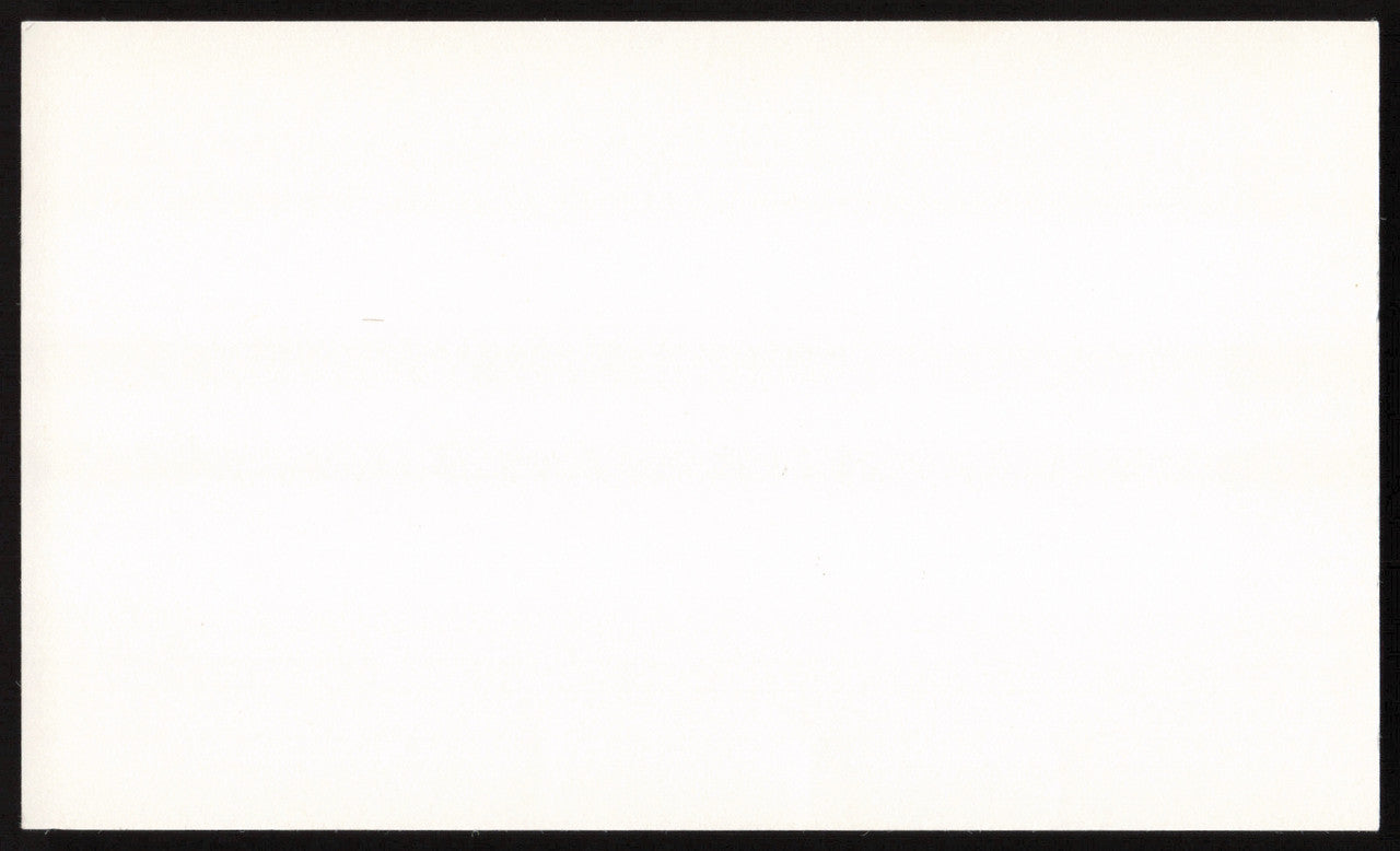Bill Terry Autographed 3x5 Index Card New York Giants SKU #259625