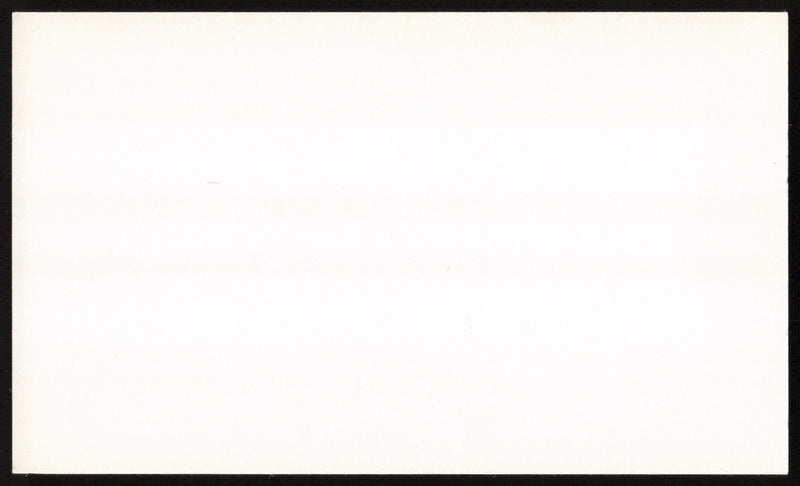 Bill Terry Autographed 3x5 Index Card New York Giants SKU #259625