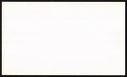 Bill Terry Autographed 3x5 Index Card New York Giants SKU #259629