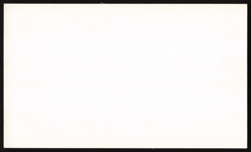 Bill Terry Autographed 3x5 Index Card New York Giants SKU #259629