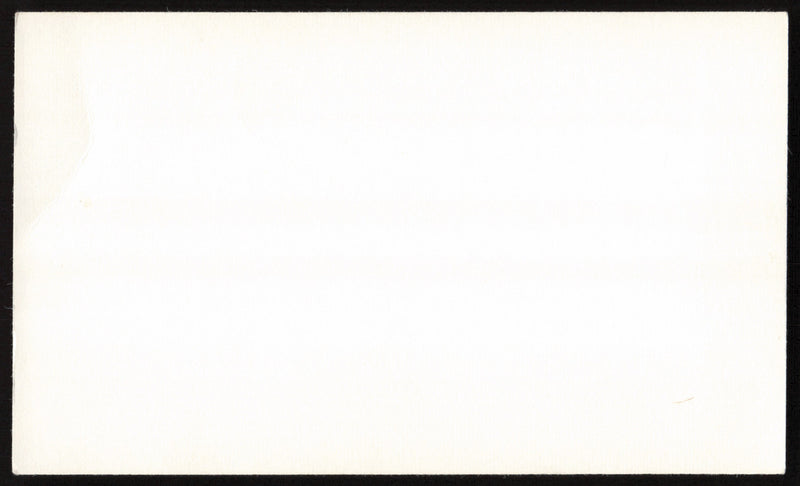 Billy Williams Autographed 3x5 Index Card Chicago Cubs SKU #259635