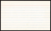 Maury Wills Autographed 3x5 Index Card Los Angeles Dodgers SKU #259636