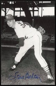 Steve Carlton Autographed 3.5x5.5 Postcard St. Louis Cardinals SKU #259638