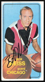 Bob Weiss Autographed 1970-71 Topps Card #16 Chicago Bulls SKU #259660