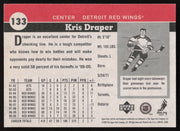 Kris Draper Autographed 2000-01 Upper Deck Vintage Card #133 Detroit Red Wings SKU #259686