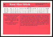 Kent Hrbek Autographed 1983 Donruss Action All Stars Card #49 Minnesota Twins SKU #259698