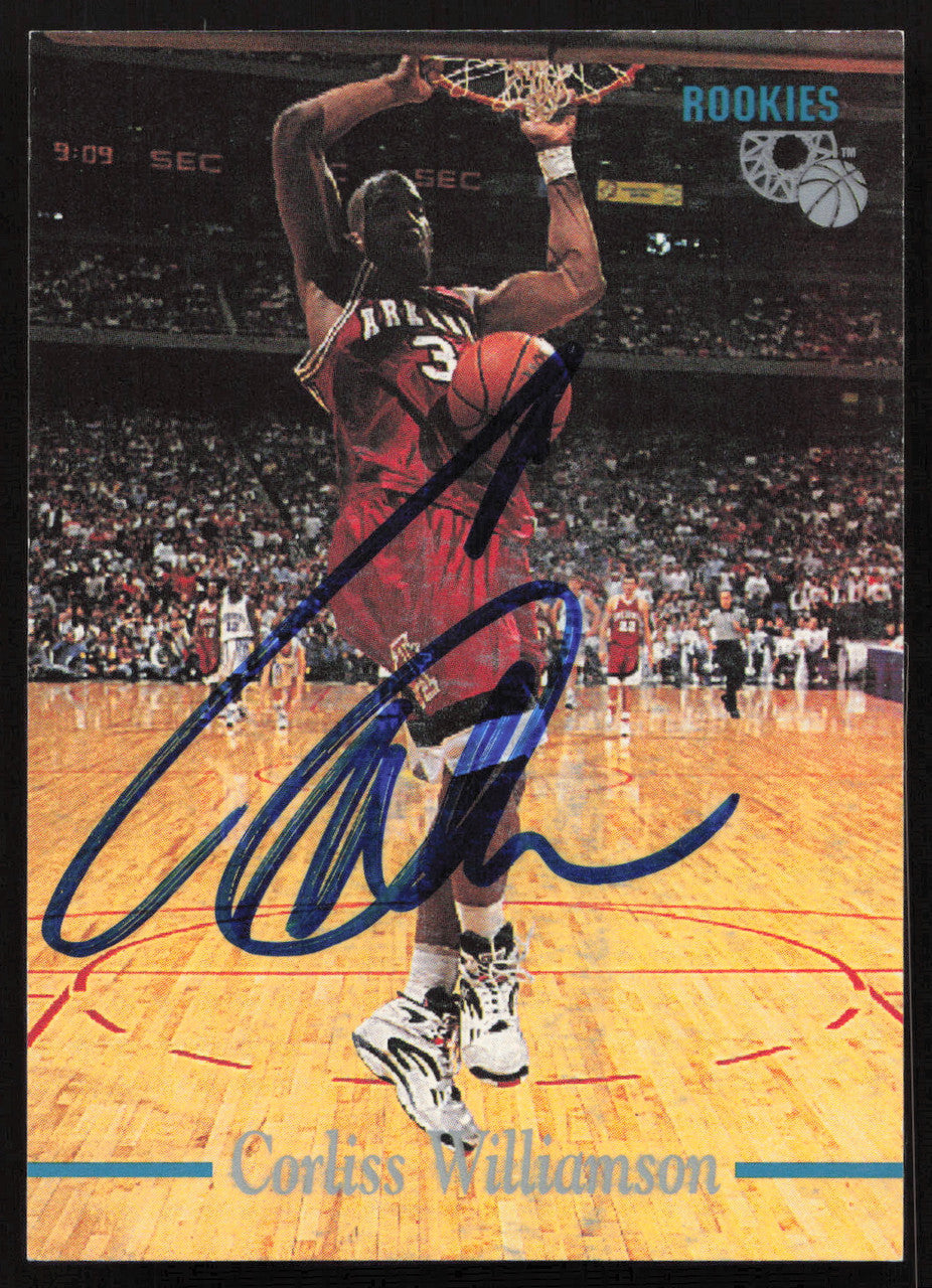 Corliss Williamson Autographed 1995 Classic Rookie Card #12 Arkansas SKU #259712