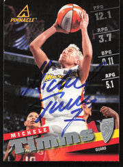 Michele Timms Autographed 1998 Pinnacle Card #24 Phoenix Mercury SKU #259715