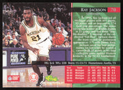 Ray Jackson Autographed 1995 Classic Rookie Card #70 Michigan SKU #259721