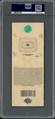 Super Bowl XXXV Unsigned Ticket Baltimore Ravens vs. New York Giants PSA 10 #43123747