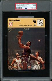 Wilt Chamberlain 1977-79 Sportscaster Card #07-20 Los Angeles Lakers PSA 9 #127231128