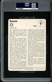 Pele 1977-79 Sportscaster Card #10-12 Brazil PSA 9 #127231129